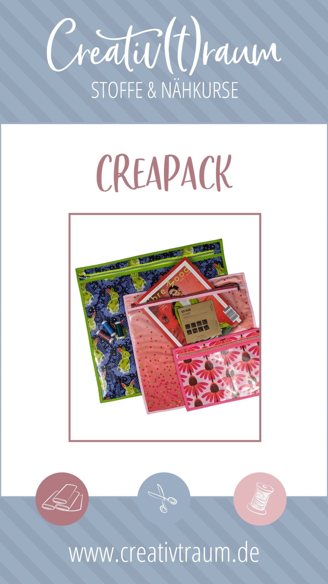 CreaPack Unsere nützliche Projekttasche